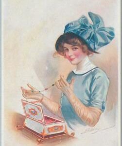 77040 - VINTAGE POSTCARD - Glamour, Ladies, ARTIST SIGNED