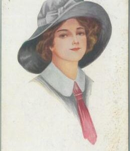 77028 - 1913 VINTAGE POSTCARD - Glamour, Ladies