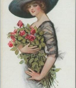 77031 - 1913 VINTAGE POSTCARD - Glamour, Ladies, ARTIST SIGNED:  F. Earl Christy