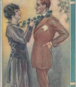 76969 - 1921 VINTAGE POSTCARD - Glamour, Ladies, ARTIST SIGNED: Bompard S.