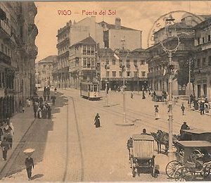 42529   España - POSTAL ANTIGUA - SPAIN vintage postcard  GALICIA - Vigo: TRAM