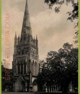 ae9473 - SINGAPORE -  VINTAGE POSTCARD - St.Andrews Cathedral
