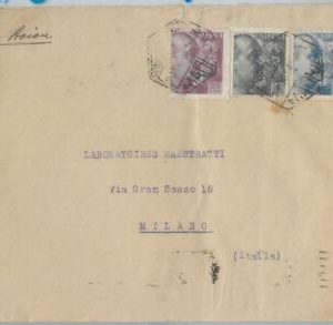 77601 - SPAIN - POSTAL HISTORY -   AIRMAIL COVER to ITALY  1940's
