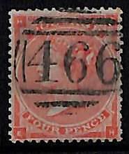 ZA0004f1 - GREAT BRITAIN - STAMP - SG#  either  81 or  82 - Very fine USED