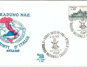 64642 - ITALY - POSTAL HISTORY - SPECIAL COVER 1972 - ARMOURED TANK Reunion
