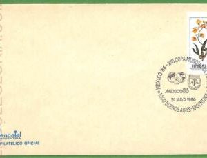 af3652 - ARGENTINA - POSTAL HISTORY - Special Postmark on COVER 1986  FOOTBALL
