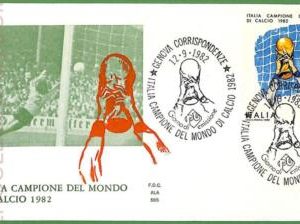 af3643 - ITALY - POSTAL HISTORY - FDC Cover  - 1982 sport Football