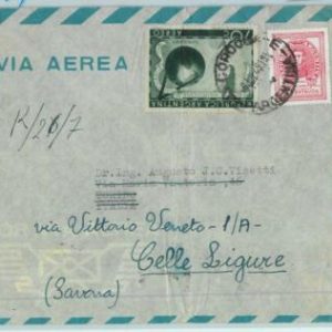 96755  - ARGENTINA - POSTAL HISTORY - Airmail COVER to ITALY  1949 0.75$