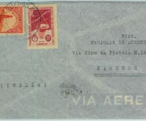96745 - ARGENTINA - POSTAL HISTORY - Airmail COVER to ITALY  1948   $0.70