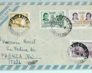 96828 - ARGENTINA - POSTAL HISTORY - Airmail COVER  to ITALY  1960 -  10.25$