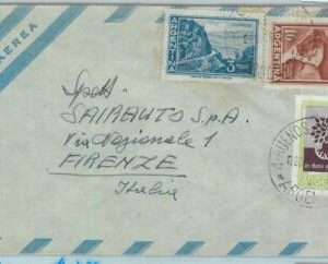 96834 - ARGENTINA - POSTAL HISTORY - Airmail  COVER  to ITALY, 1961 -  17.20$