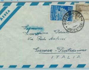 96840 - ARGENTINA - POSTAL HISTORY - Airmail  COVER to ITALY,  1962 -  27$