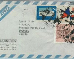 96852 - ARGENTINA - POSTAL HISTORY - Airmail COVER   to ITALY  1964
