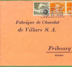 af3639 - SWITZERLAND - POSTAL HISTORY -  Cover  - 1954 sport Football