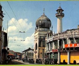 ae9216 - SINGAPORE -  VINTAGE POSTCARD