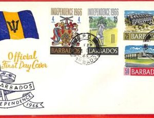 aa2476 - BARBADOS  - Postal History - FDC COVER 1966 Cricket