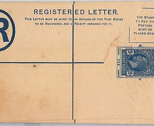 59551 - SEYCHELLES - POSTAL HISTORY: STATIONERY COVER Higgings & Gage 3 SPECIMEN