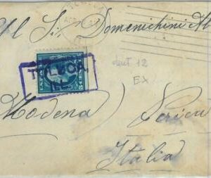 91337 - UNITED STATES USA - POSTAL HISTORY - EARLY Cover from TOLUCA, IL 1913