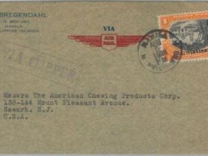 74507 - USA: Philippines  - POSTAL HISTORY -  COVER to USA - Via CLIPPER 1939