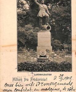 ac9614 - DENMARK - VINTAGE POSTCARD - Fredericia - 1902