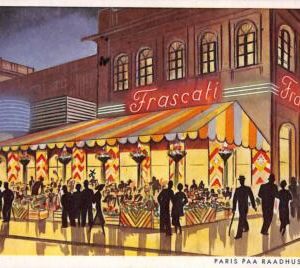 ac9670 - DENMARK - VINTAGE POSTCARD - Kobenhavn (Copenhagen), Frascati - 1936