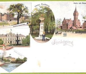 af2233 - SWEDEN - VINTAGE POSTCARD - Jonkoping