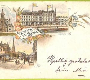 af2235 - SWEDEN - VINTAGE POSTCARD - Malmo - 1898
