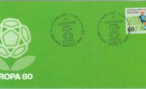 84799 - ITALY - SPECIAL POSTMARK: European Football Championship 1980