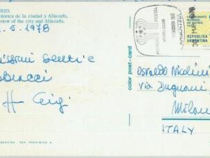 77785 - ARGENTINA - Postal History - special postmark FOOTBALL Hindú Club  RUGBY