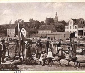 ac9577 - DENMARK - VINTAGE POSTCARD -  Bornholm, Gudhjem - 1910