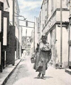 ad3931 - CURACAO - VINTAGE POSTCARD - Old Section of Town - 1940's