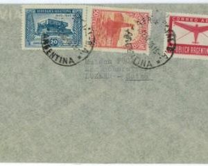 aa2989 - ARGENTINA - POSTAL HISTORY -  Airmail  COVER to SWITZERLAND 1946