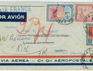 aa2995 - ARGENTINA - POSTAL HISTORY -  COVER  Aeropostale Air France 1934