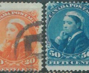 88359  - British CANADA - STAMPS: Stanley Gibbons #  115/16 -  USED