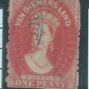 88397 - AUSTRALIA Tasmania - STAMP: Stanley Gibbons # 50   Used