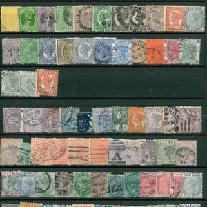 04804 - COMMONWEALTH - STAMPS -  LOT of  80 Different VICTORIA  - USED STAMPS