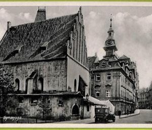 af3480 - JUDAICA vintage postcard: CZECHOSLOVAKIA - Praha - Synagoga