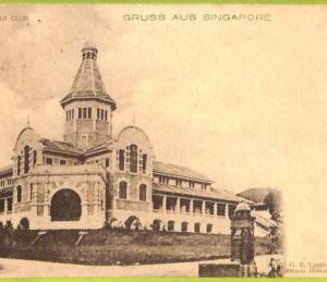 ae9299 - SINGAPORE -  VINTAGE POSTCARD - Gruss aus Singapore - 1905