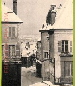 af3495 - JUDAICA vintage postcard: FRANCE - Sancerre - Rue Des Juifs