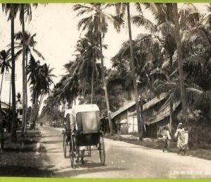 ae9302 - SINGAPORE -  VINTAGE POSTCARD - 1929