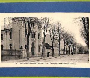 a0493 - JUDAICA vintage postcard: FRANCE - La Ferte-Sous-Jouarre