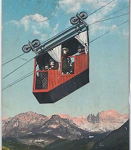 40528  CARTOLINA d'Epoca - BOLZANO  : FUNICOLARE 1910