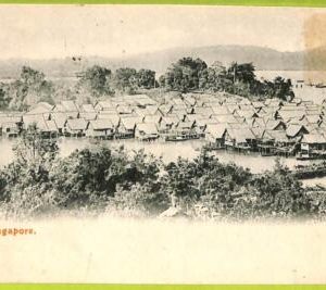 ae9301 - SINGAPORE -  VINTAGE POSTCARD - 1906