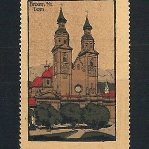 40556   CHIUDILETTERE d'Epoca - BOLZANO  -  Bressanone Brixen - POSTER STAMP