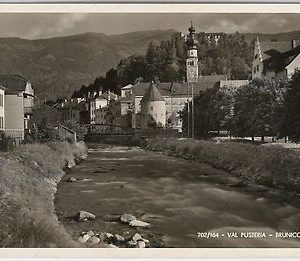 40562   CARTOLINA d'Epoca - BOLZANO  -  Brunico 1933