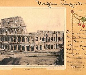 ab0666 - VINTAGE POSTCARD - ROME City: Colosseum