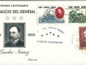 69247 - HAVANNA - POSTGESCHICHTE - FDC BRIEF 1955 - NUNEZ