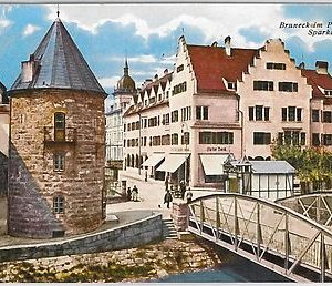 CARTOLINA d'Epoca - BOLZANO  -  Brunico 1923