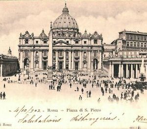 ab0667 - VINTAGE POSTCARD - ROME City: St. Peter's Square