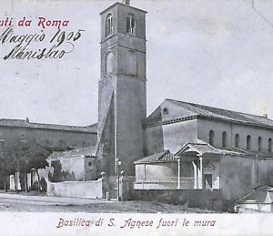 ab0646 - POSTAL VINTAGE - ROMA Ciudad: Basílica de S. Agnese